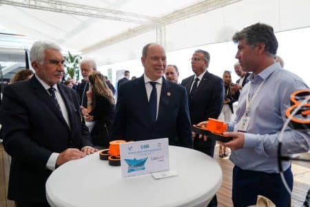 Foto Spada/LaPresse 23 Marzo 2023 - Principato di Montecarlo - Smart Yacht rendez vous
Nella foto: Visita del Principe Alberto II , Bernard D'AlessandriPhoto LaPresse March 23 , 2023 Monaco -Smart Yacht rendez vous
In the pic: Prince Albert II , Bernard D'Alessandri